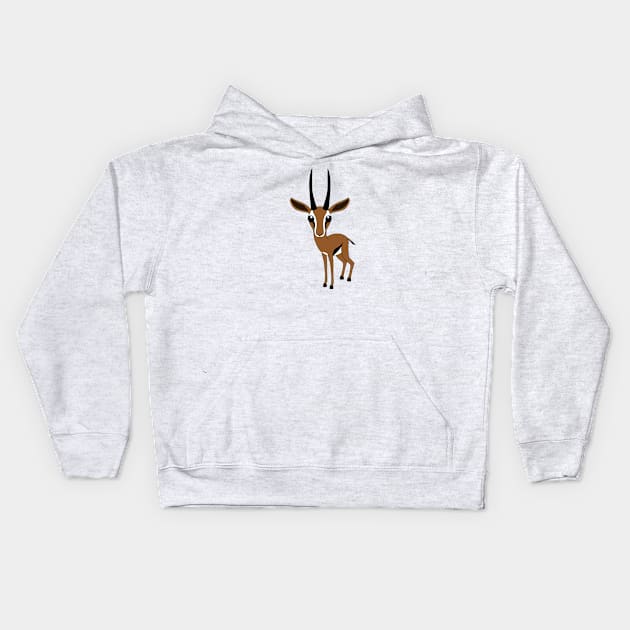 Gazelle Kids Hoodie by Mstiv